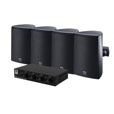 2 par Magnat Symbol X 16 utomhushögtalare & System One SC4B