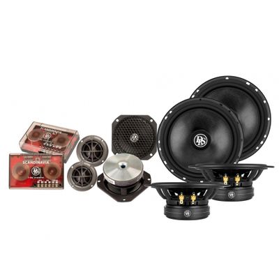DLS Cruise & Scandinavia, fantastisk 6.5tommer 3-vejs kitsystem med dobbelt midbas.