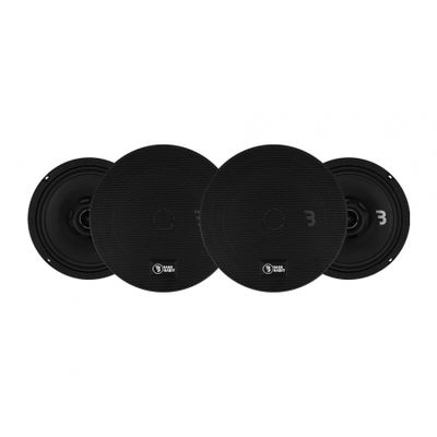 4-pak Bass Habit SPL Elite SE165CX, 6.5 tommers koaksialhøjttalere