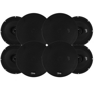 8-pak Bass Habit SPL Elite SE165CX, 6.5 tommers koaksialhøjttaler