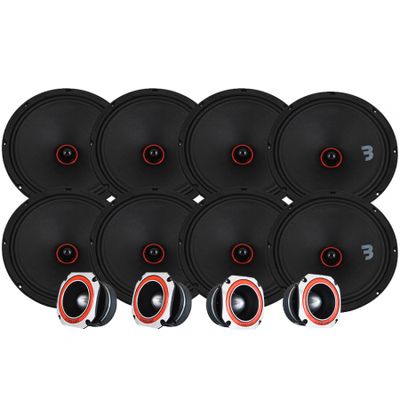 Bass Habit SPL Elite SE250M & SE45T SPL-pakke, stor