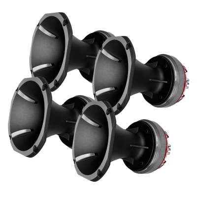 4-pak Bass Habit SPL Elite SE50HTH, tunge 2-tommer drivere