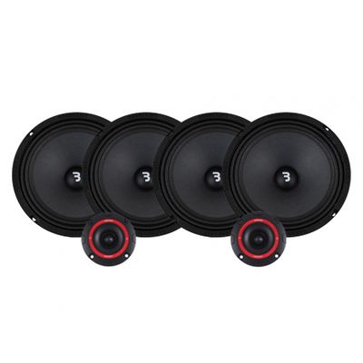 4-pak Bass Habit Play SP200M med SP25A SPL-pakke, medium