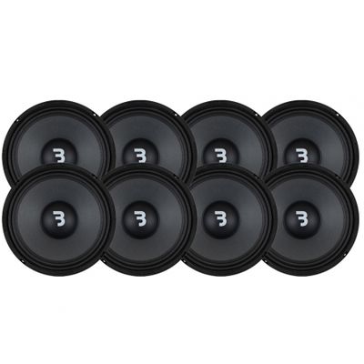 8-pak Bass Habit Play SP250M, 10