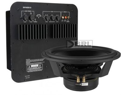 Dayton Audio RSS390HF-4 & Dayton Audio SPA500