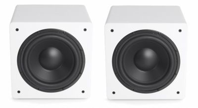 Dynavoice Challenger Sub 10 EX aktiv subwoofer, vit 2-pack