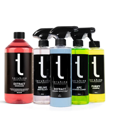 Tershine Glosspaket Deluxe, Rens