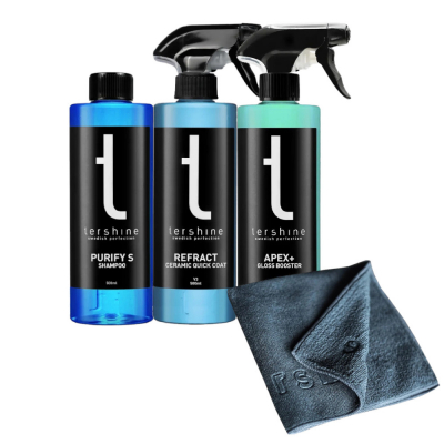 Tershine Refill-pakke, påfyldning af keramisk vaskemiddel & beskyttelse