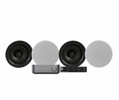 WiiM Amp med SC4B & 2 par DLS IC624