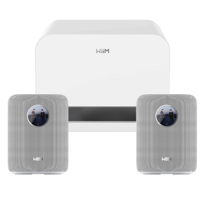 2-pak WiiM Sound med WiM Sub Pro, hvid