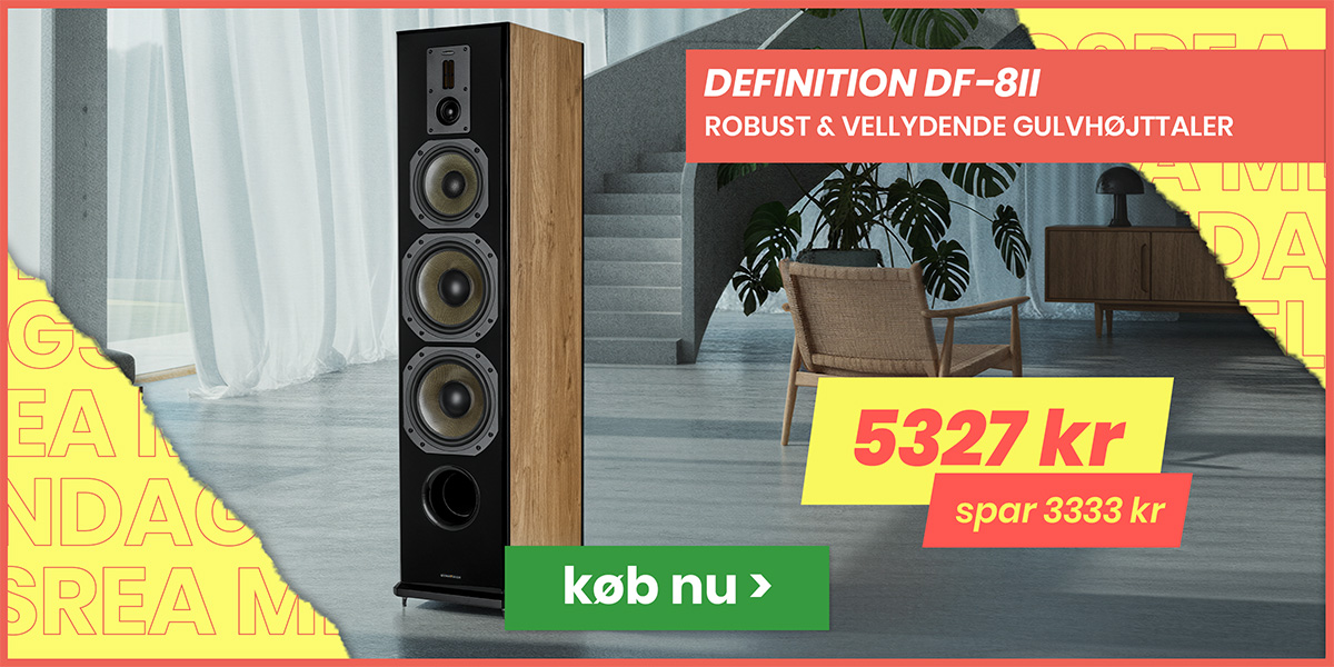 Dynavoice Definition DF-8II gulvhøjttaler, eg