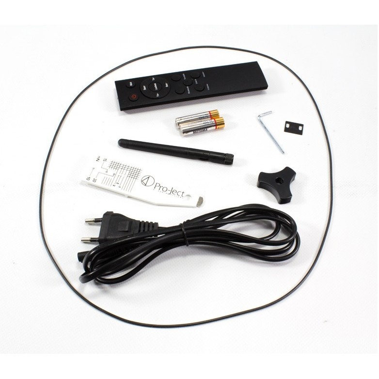 Pro-Ject Jukebox E1, pladespiller med indbygget forstærker, rød