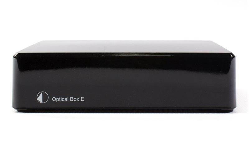 Pro-Ject Optical Box E Phono, RIAA-steg med optisk ut, svart