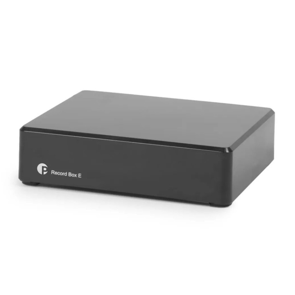 Pro-Ject Record Box E, RIAA-forstærker med USB, sort