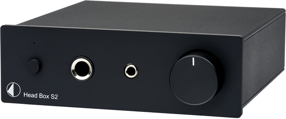 Pro-Ject Head Box S2, sort hovedtelefonforstærker