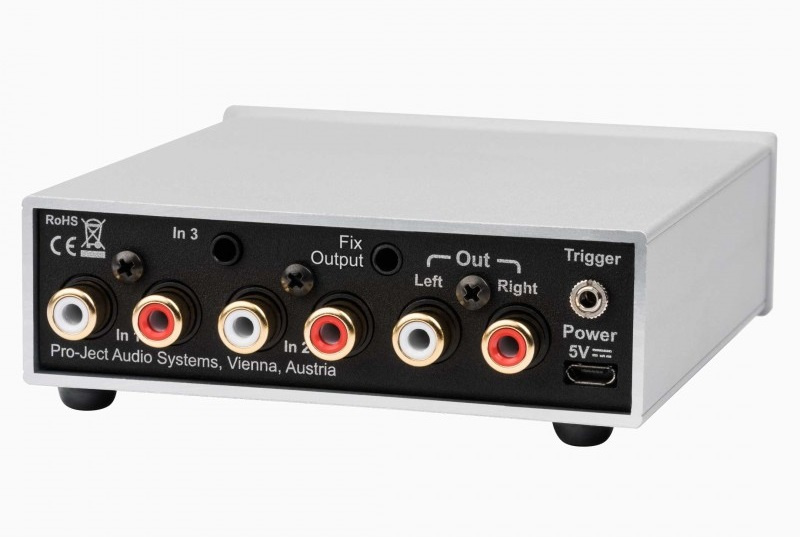 Pro-Ject Pre Box S2 Analogue, svart