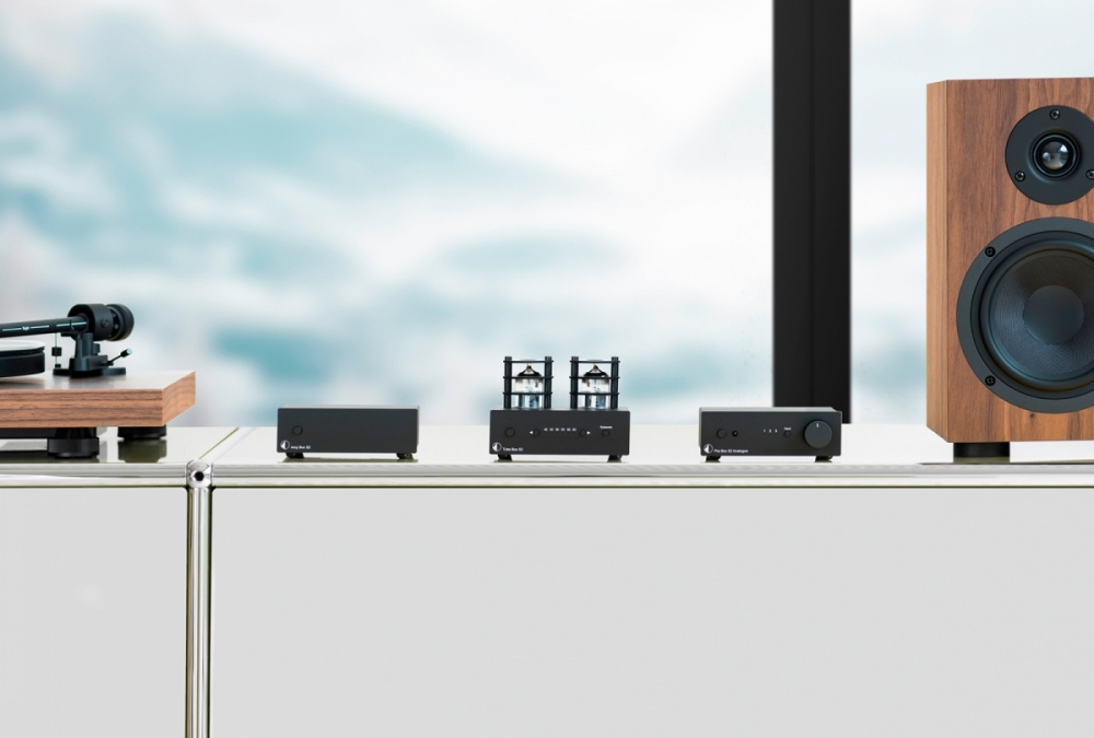 Pro-Ject Pre Box S2 Analogue, svart