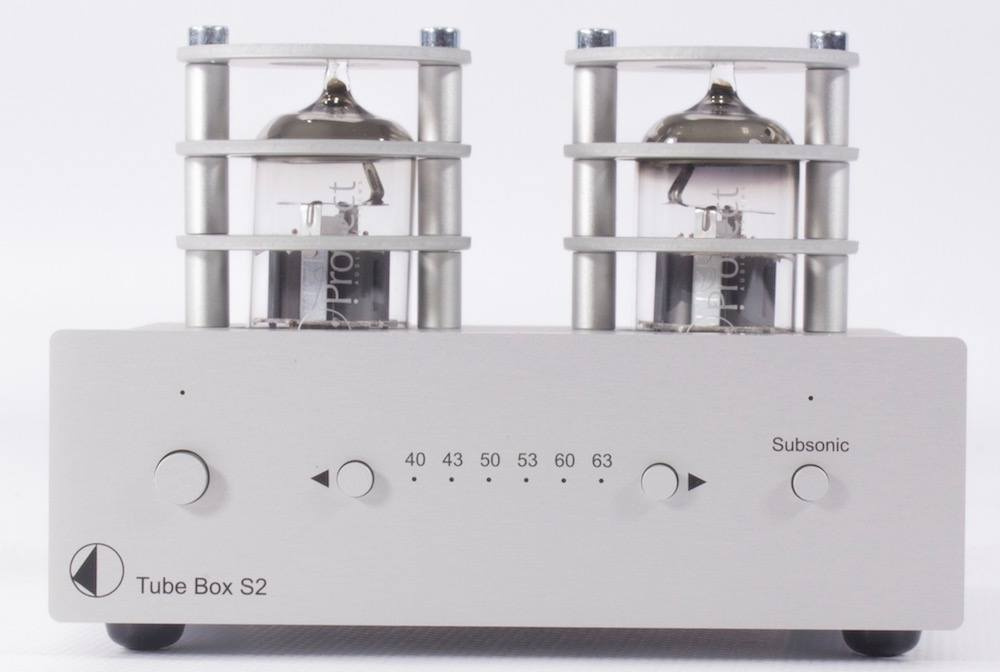 Pro-Ject Tube Box S2, RIAA-steg silver