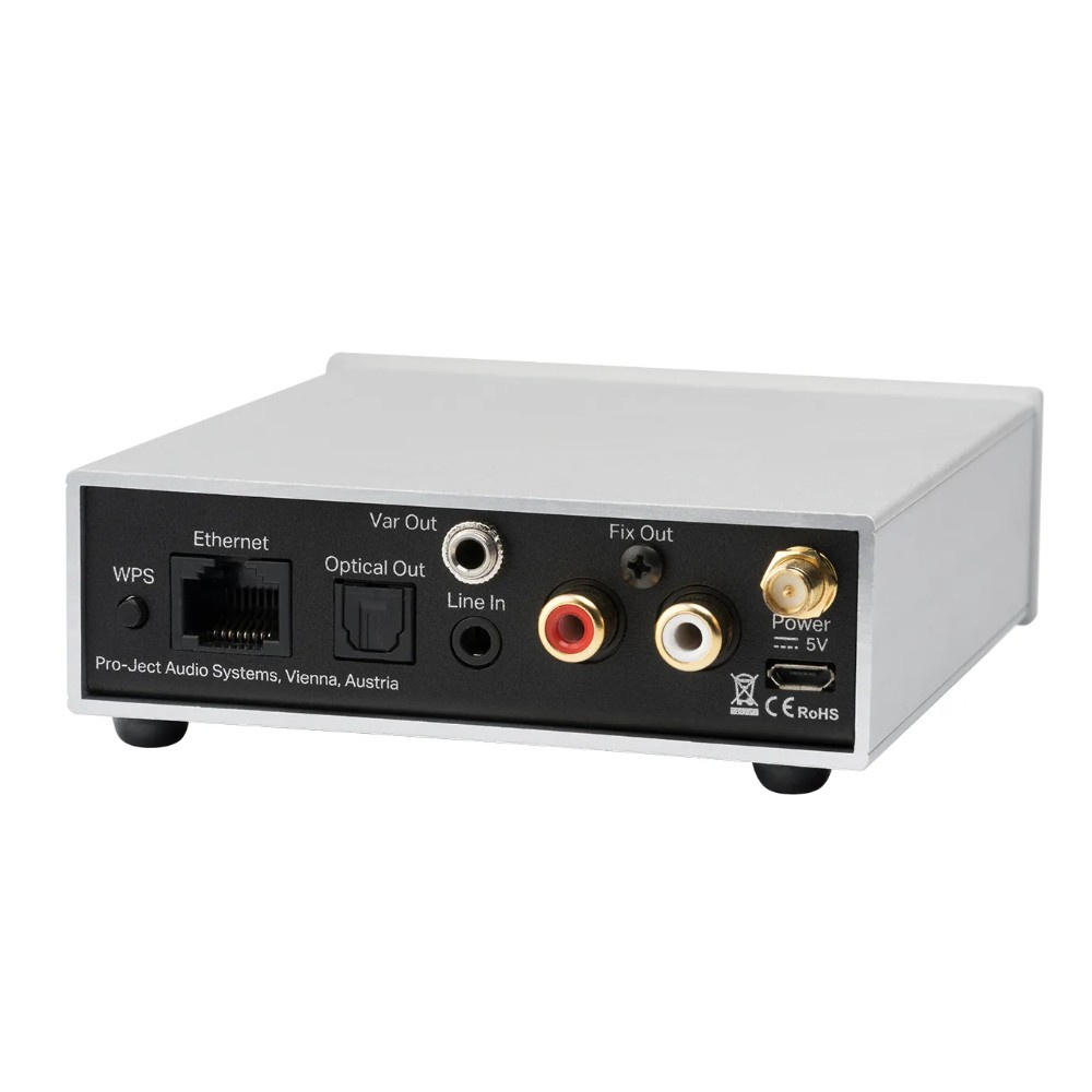 Pro-Ject Stream Box S2, netværksafspiller, sølv