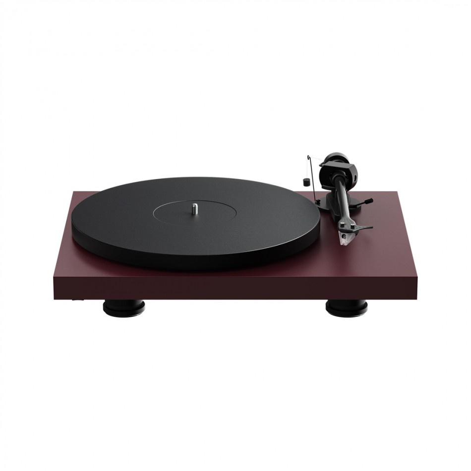 Pro-Ject Debut EVO 2 pladespiller Pick-It MM EVO-pickup, mat vinrød