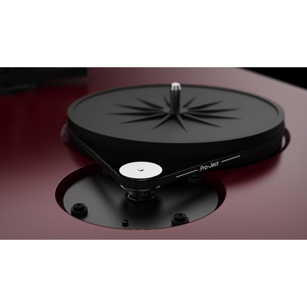 Pro-Ject Debut EVO 2 pladespiller Pick-It MM EVO-pickup, mat vinrød
