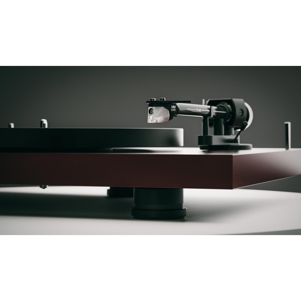 Pro-Ject Debut EVO 2 pladespiller Pick-It MM EVO-pickup, mat vinrød
