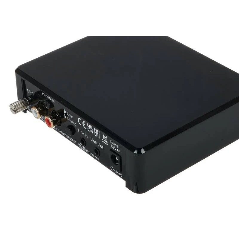 Pro-Ject Phono Box E BT5, RIAA-forstærker med Bluetooth, sort