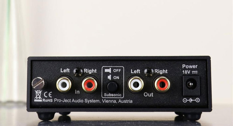 Pro-Ject Phono Box S2 RIAA-trin, sort