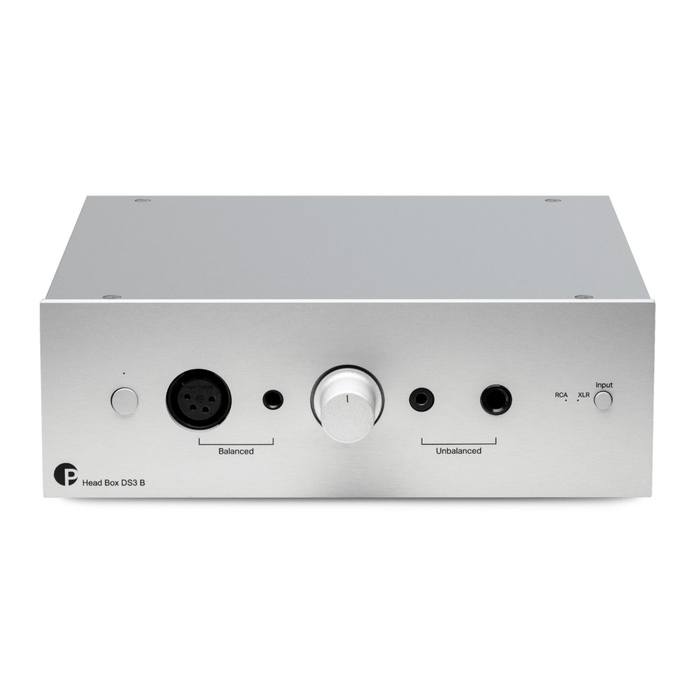 Pro-Ject Head Box DS3 B, balanceret hovedtelefonforstærker, sølv