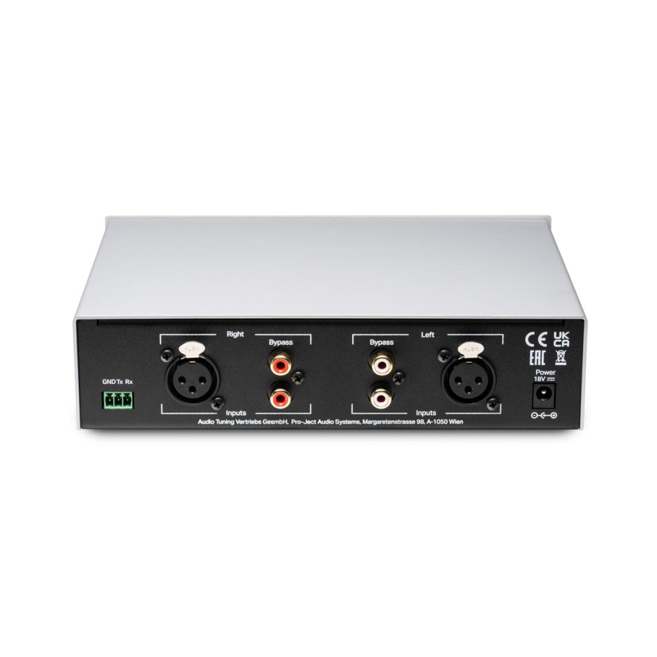 Pro-Ject Head Box S3 B, balanceret hovedtelefonforstærker, sølv