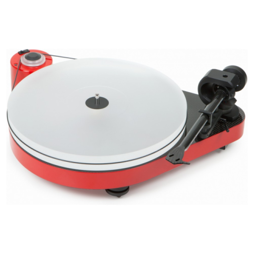 Pro-Ject RPM 5 Carbon, pladespiller med 2M Bronze, rød