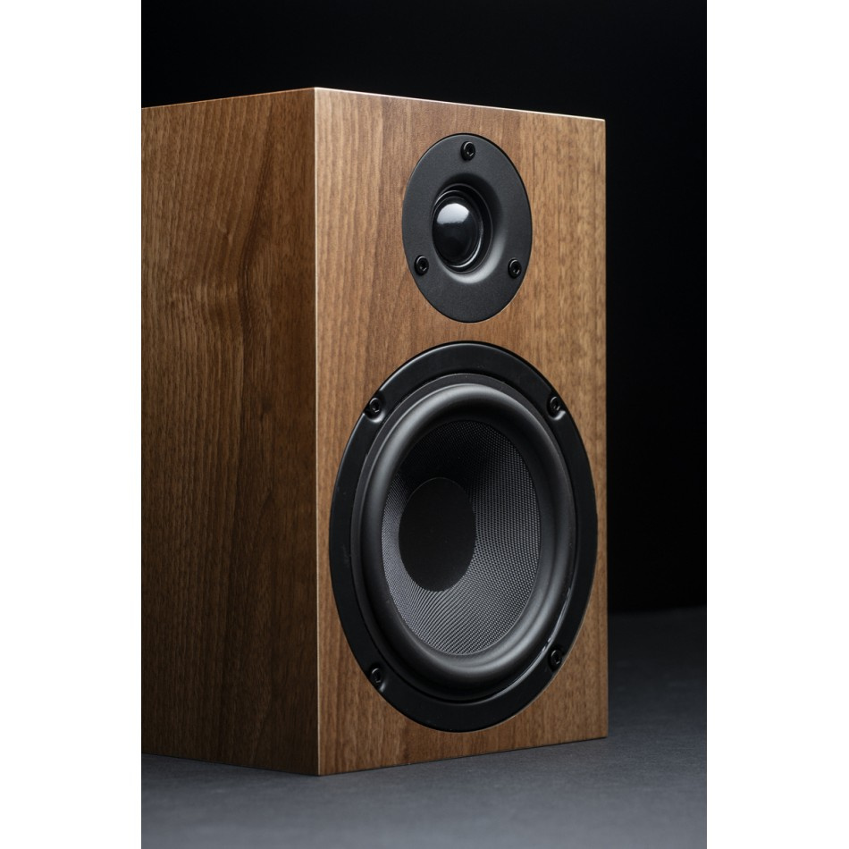Pro-Ject Speaker Box 5 E, reolhøjttalere, par, valnød