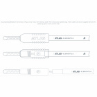 Atlas Element BI-WIRE Achromatic Z, terminerad högtalarkabel stereopar 2X2 meter