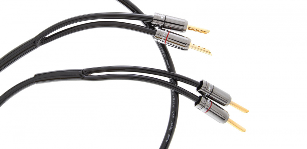Atlas Hyper 2.0 terminerad högtalarkabel, 2x5 meter
