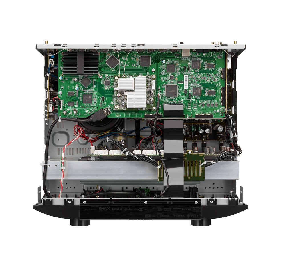 Marantz AV7706 bioprocessor med 8K video, svart