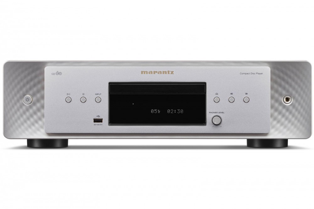 Marantz CD60 CD-spelare, silver
