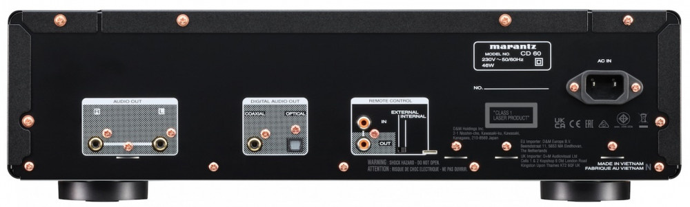 Marantz CD60 CD-spelare, silver