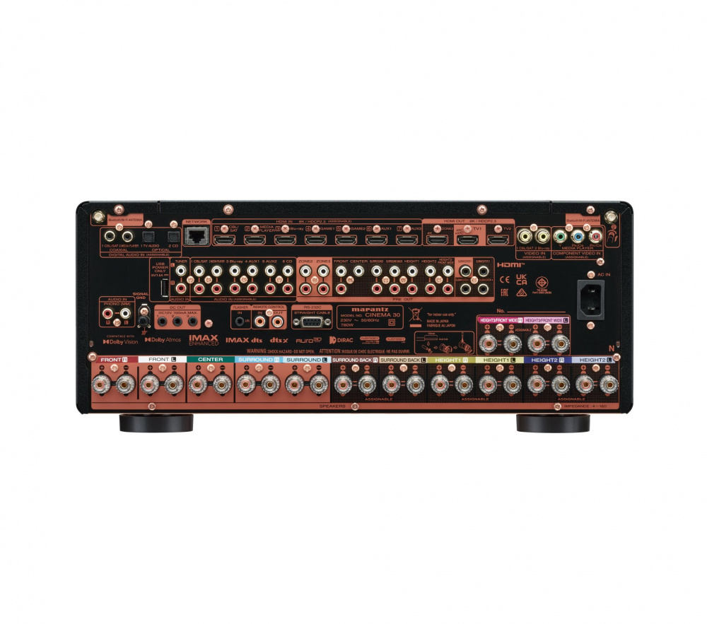 Marantz Cinema 30 11.4-kanalig hemmabioförstärkare, svart