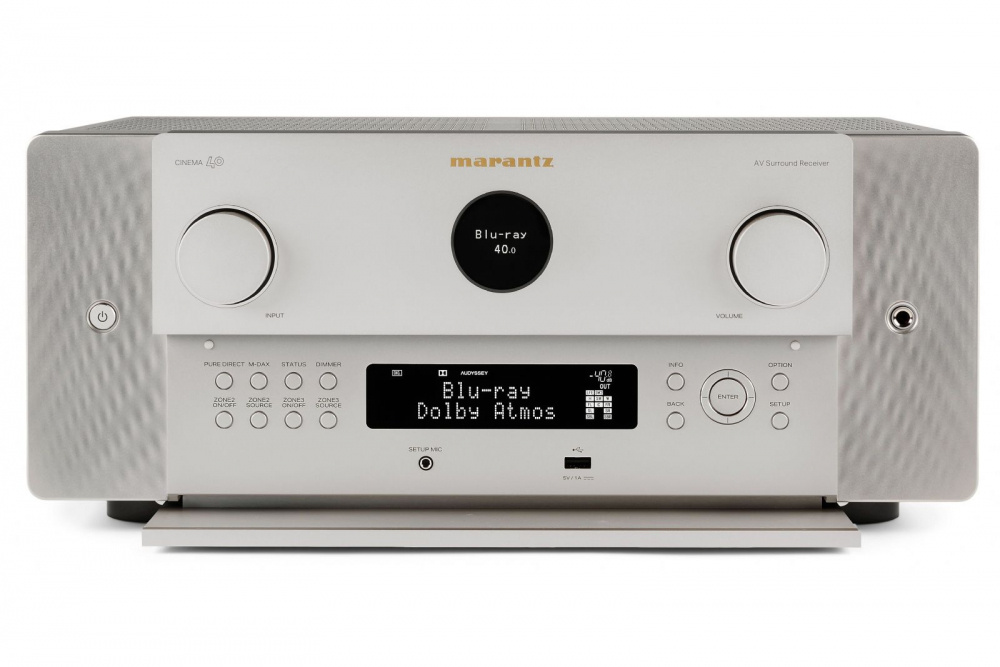 Marantz Cinema 40 9.4-kanalig hemmabioförstärkare, silver