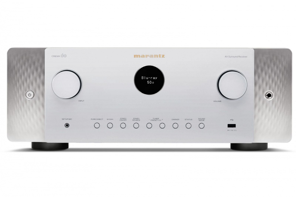 Marantz Cinema 60 7.2-kanalig hemmabioförstärkare, silver