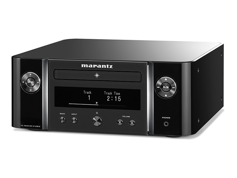Marantz MCR-612 nätverksreceiver med CD & radio, svart