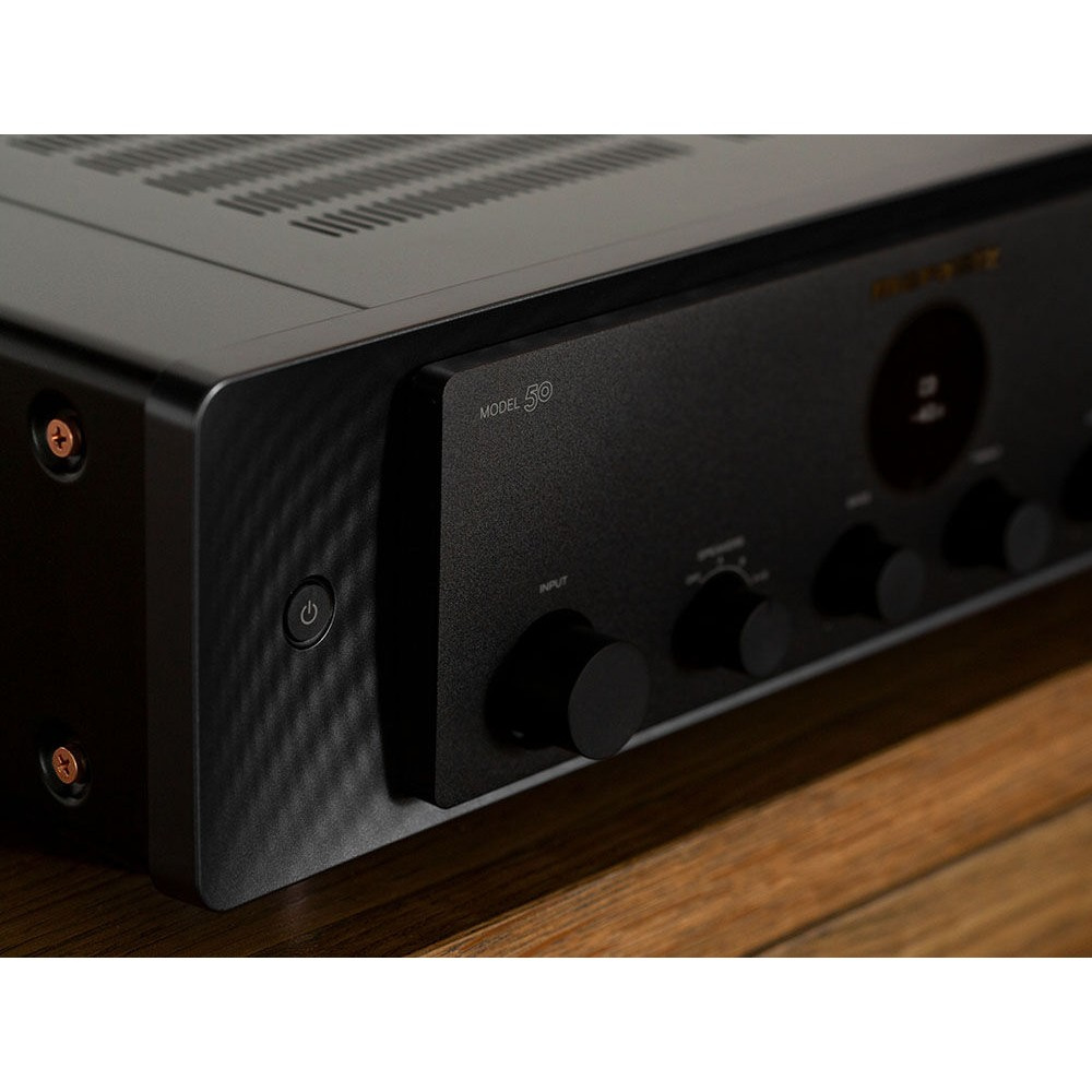 Marantz Model 50 stereoforstærker med RIAA, sort