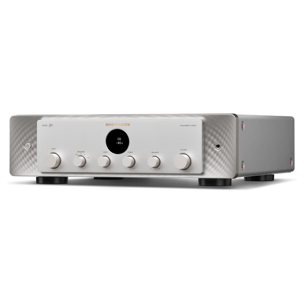 Marantz Model 50 stereoforstærker med RIAA, sølv