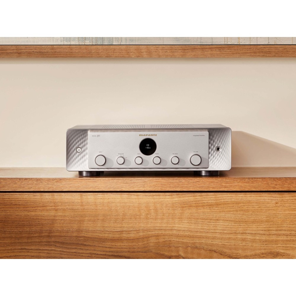Marantz Model 50 stereoforstærker med RIAA, sølv