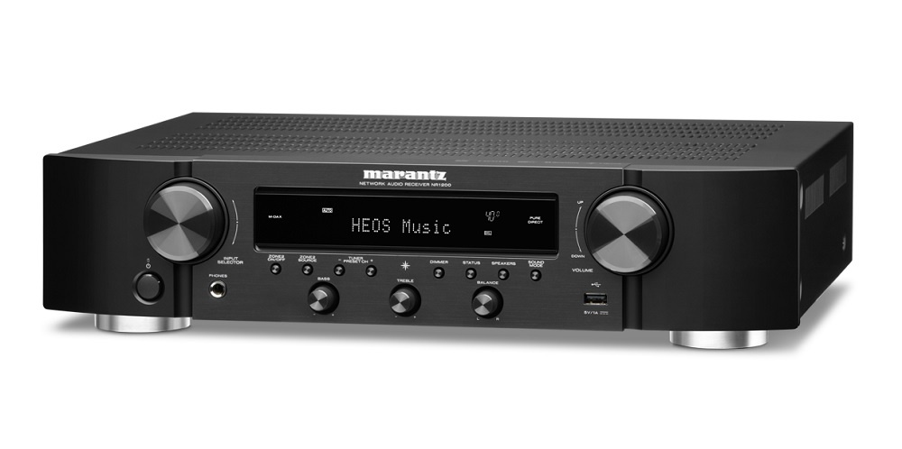 Marantz NR1200 stereoreceiver med nätverk, svart
