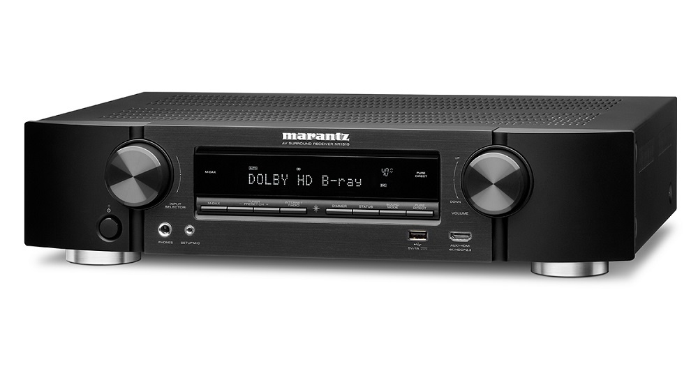 Marantz NR1510 hemmabioförstärkare, svart