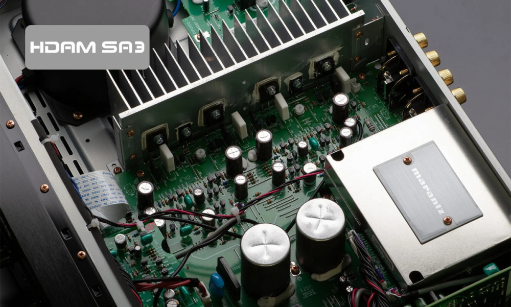 Marantz PM6007 stereoförstärkare med DAC, silver