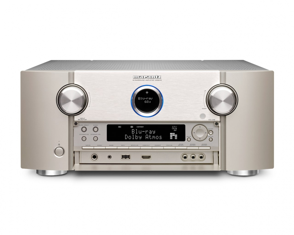 Marantz SR8015 hemmabioförstärkare, silver