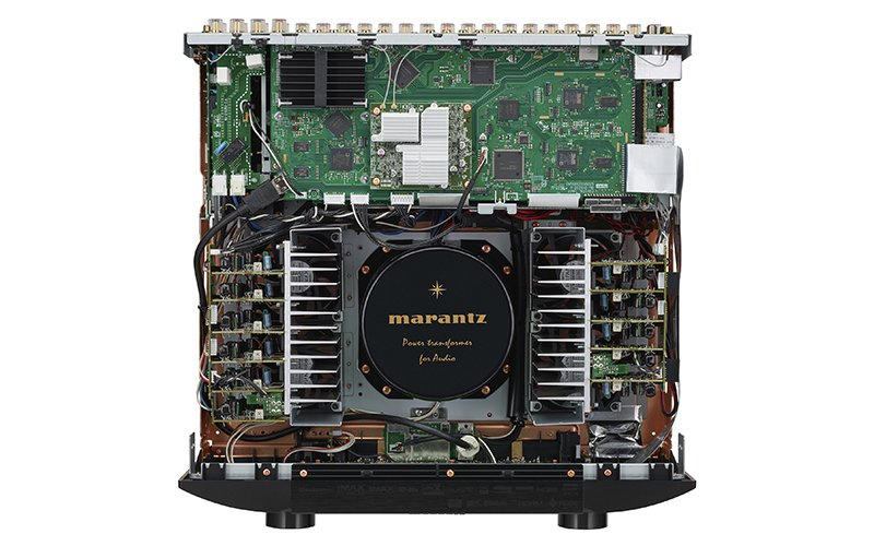 Marantz SR8015 hemmabioförstärkare, silver