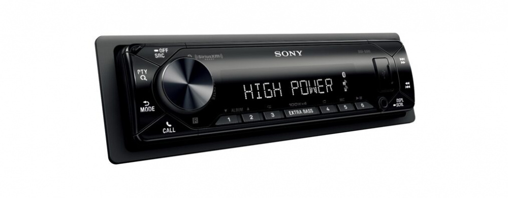 Sony DSX-GS80, bilstereo med Bluetooth och 3 par 5V lågnivåutgångar